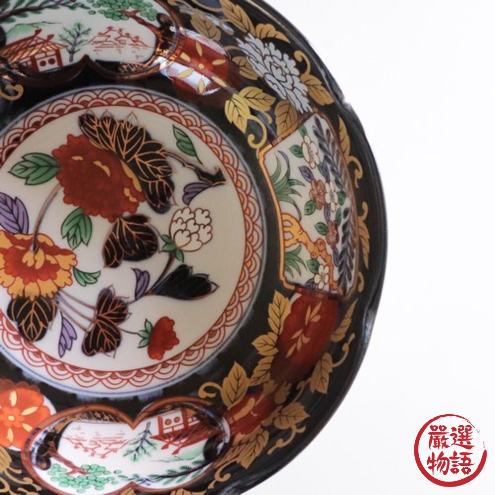 日本製 美濃燒 陶瓷碗 宮廷風 花邊造型碗 碗盤器皿 碗 碗盤 陶瓷碗 湯碗 飯碗 餐碗 日式碗盤-圖片-5