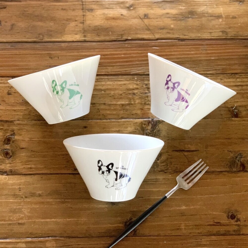 日本製 Furuburu 法鬥沙拉碗 | 陶瓷碗 湯碗 深碗 餐碗 深碗 斗笠碗 麵碗 鬥牛犬