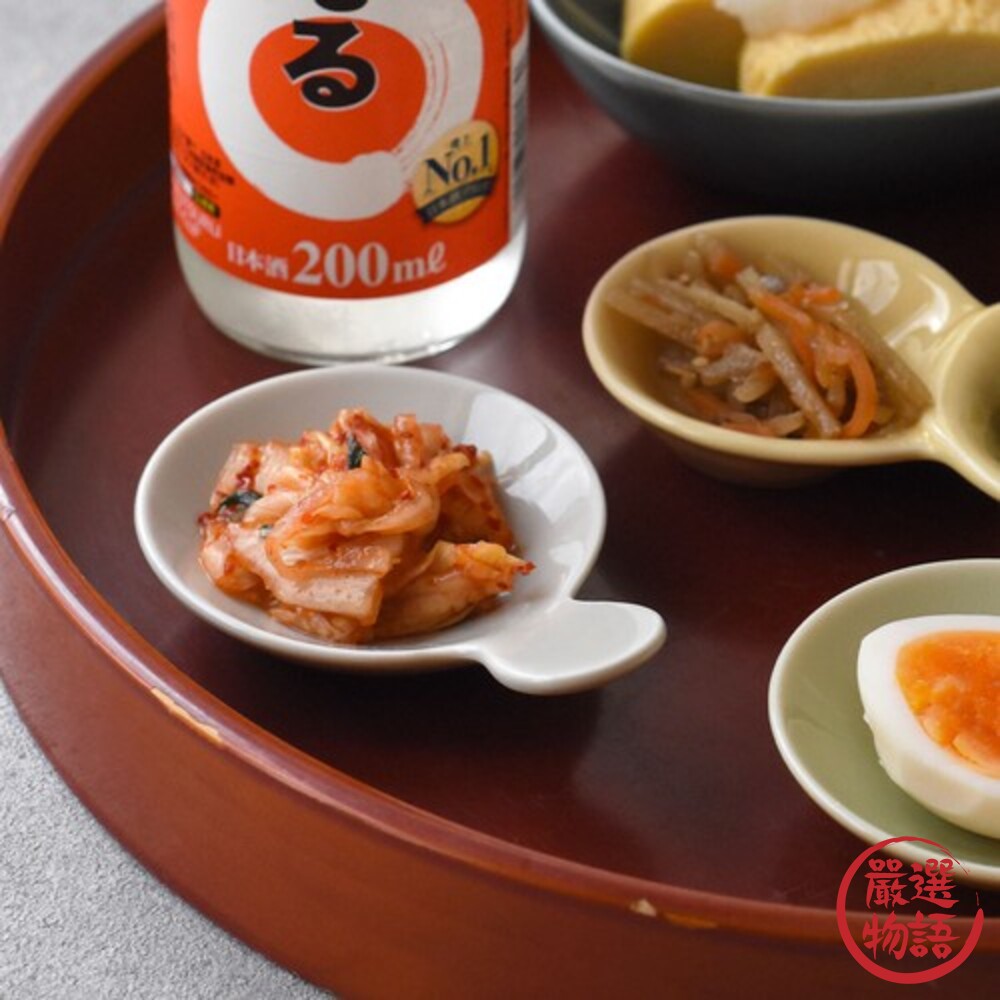 日本製 美濃燒 甜點盤 日式碗盤 醬料 醬油碟 小碟子 盤 碟 碗盤器皿 瓷盤 陶瓷盤子 醬料碟-圖片-6