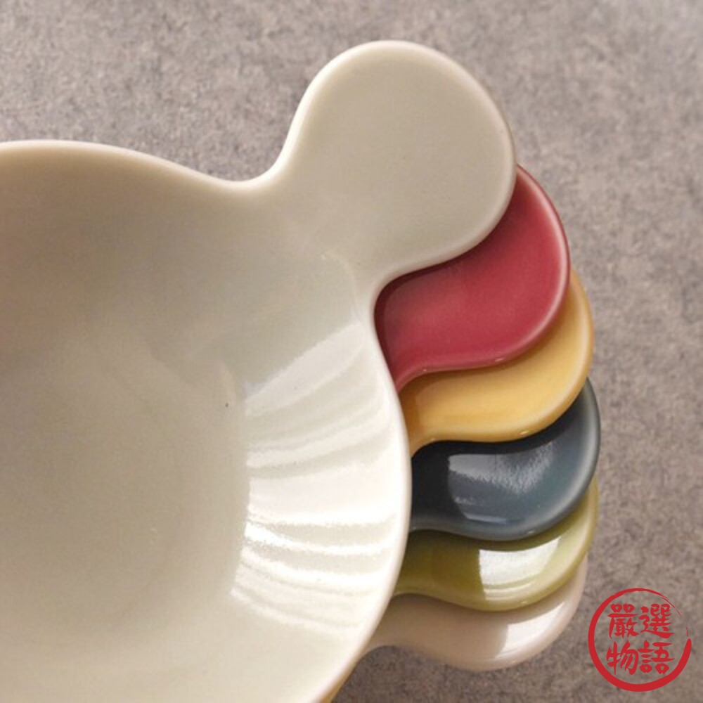 日本製 美濃燒 甜點盤 日式碗盤 醬料 醬油碟 小碟子 盤 碟 碗盤器皿 瓷盤 陶瓷盤子 醬料碟-thumb