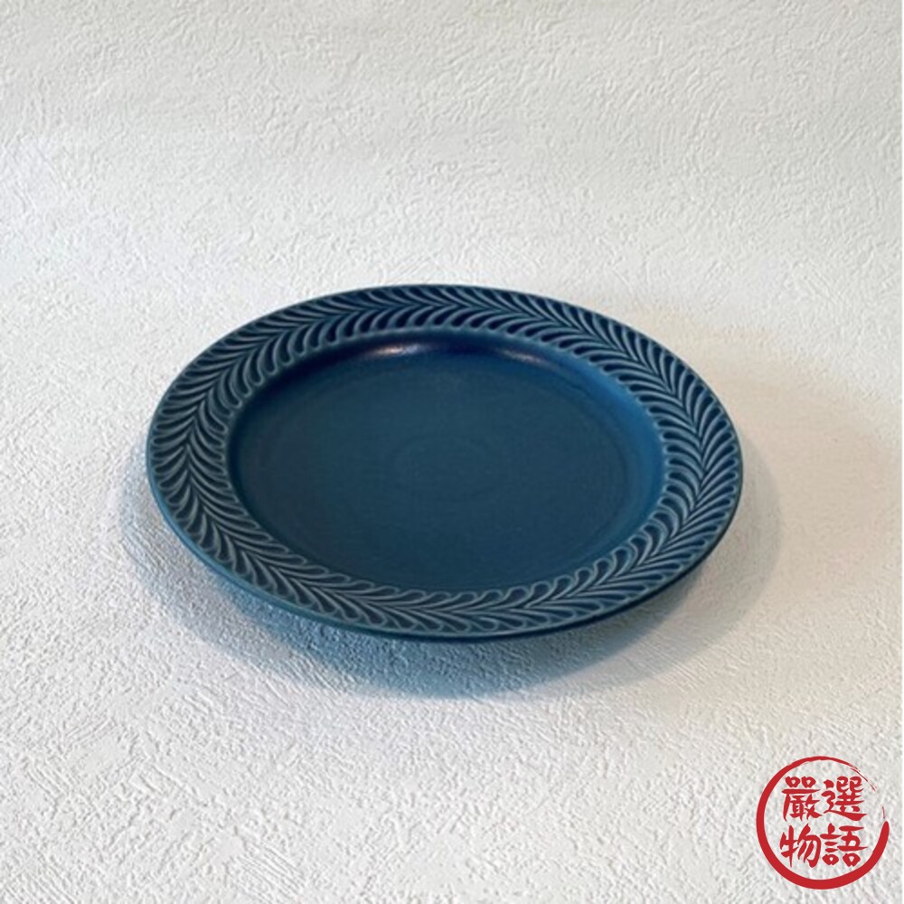 日本製 波佐見燒 陶瓷碗盤 迷迭香造型 餐盤｜小盤 水果盤 點心盤 沙拉盤 陶瓷盤 盤子 碗盤-圖片-6