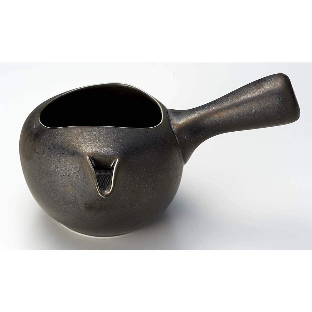 日本製 銀彩晶釉茶壺 | 常滑燒 工匠職人 日本茶道 茶壺 泡茶 晶光 自然釉 茶海 茶陶文化