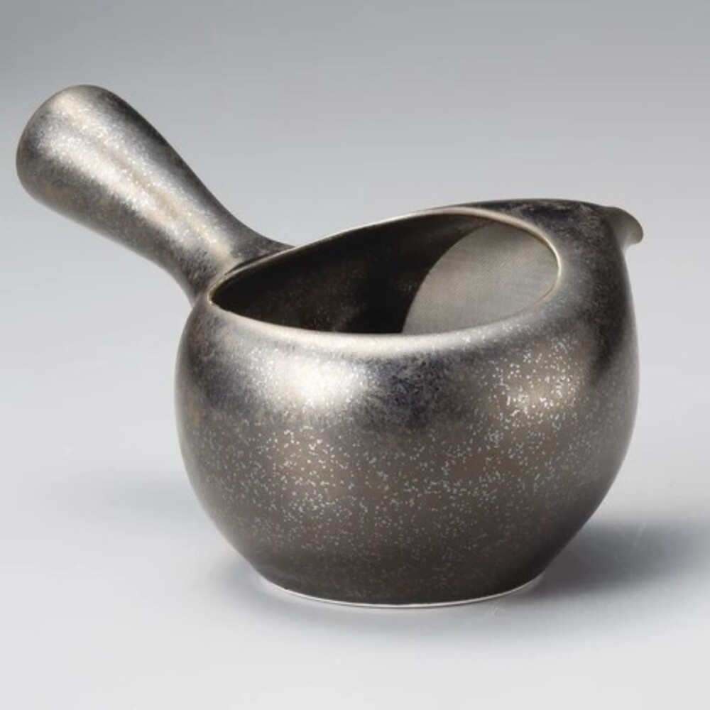 日本製 銀彩晶釉茶壺 | 常滑燒 工匠職人 日本茶道 茶壺 泡茶 晶光 自然釉 茶海 茶陶文化