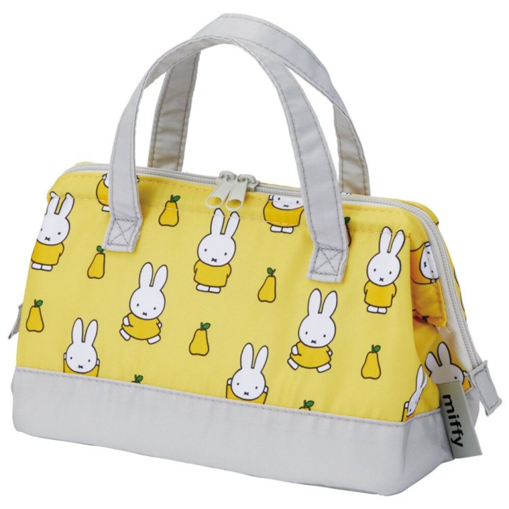 米飛兔便當袋 便當袋 保溫袋 保冷袋 午餐袋 手提袋 雙拉鍊 Miffy | Skater 圖片