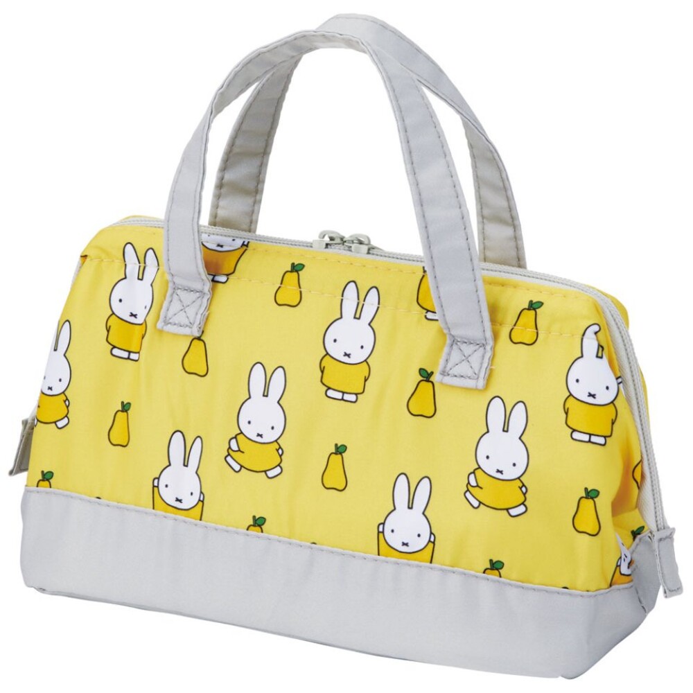 【現貨】米飛兔便當袋 便當袋 保溫袋 保冷袋 午餐袋 手提袋 雙拉鍊 Miffy | Skater 圖片