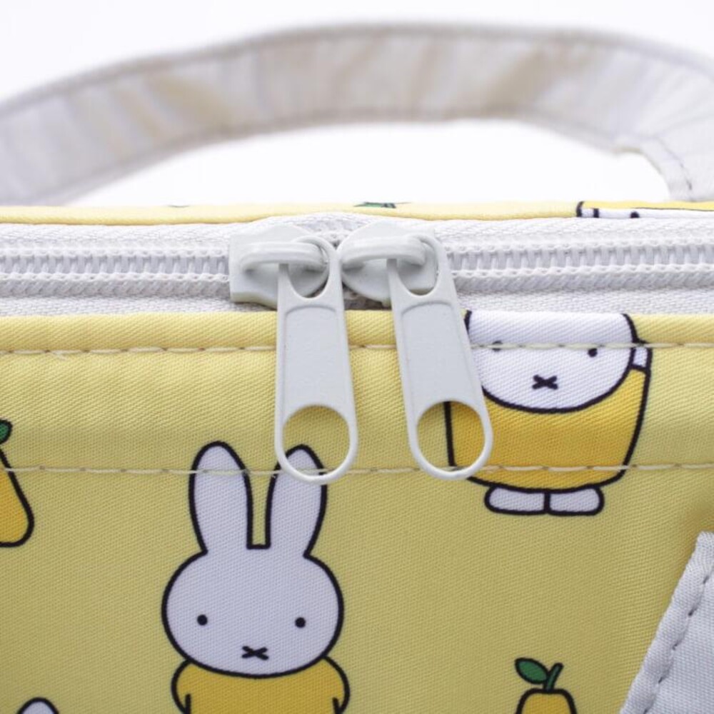 【現貨】米飛兔便當袋 便當袋 保溫袋 保冷袋 午餐袋 手提袋 雙拉鍊 Miffy | Skater 圖片