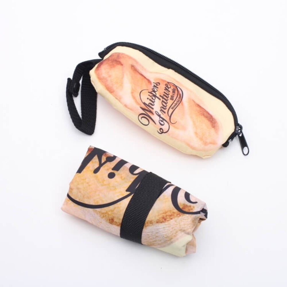 【現貨】麵包環保購物袋 | 環保袋 收納袋 摺疊環保袋 隨身袋 摺疊袋 手提袋 | Skater