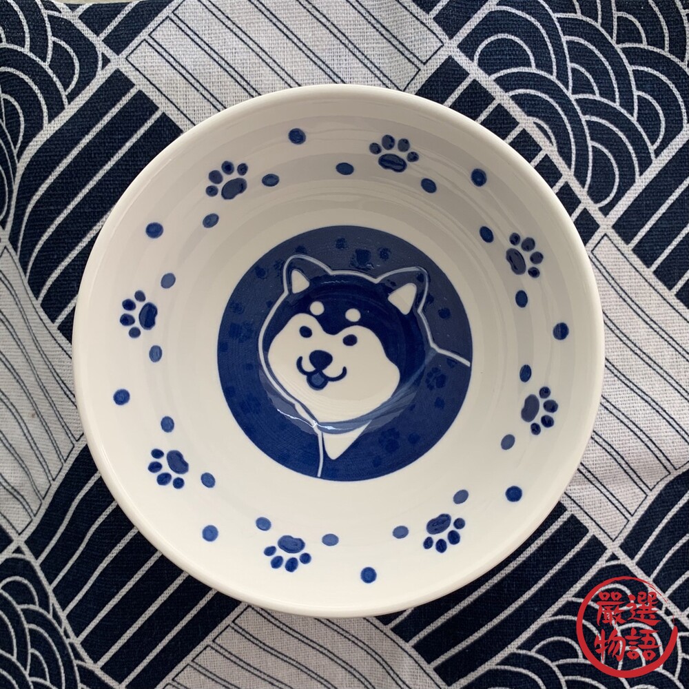柴犬陶瓷飯碗 300ml | 日式飯碗 湯碗 碗 陶瓷碗 情侶碗 柴犬碗 餐具-thumb