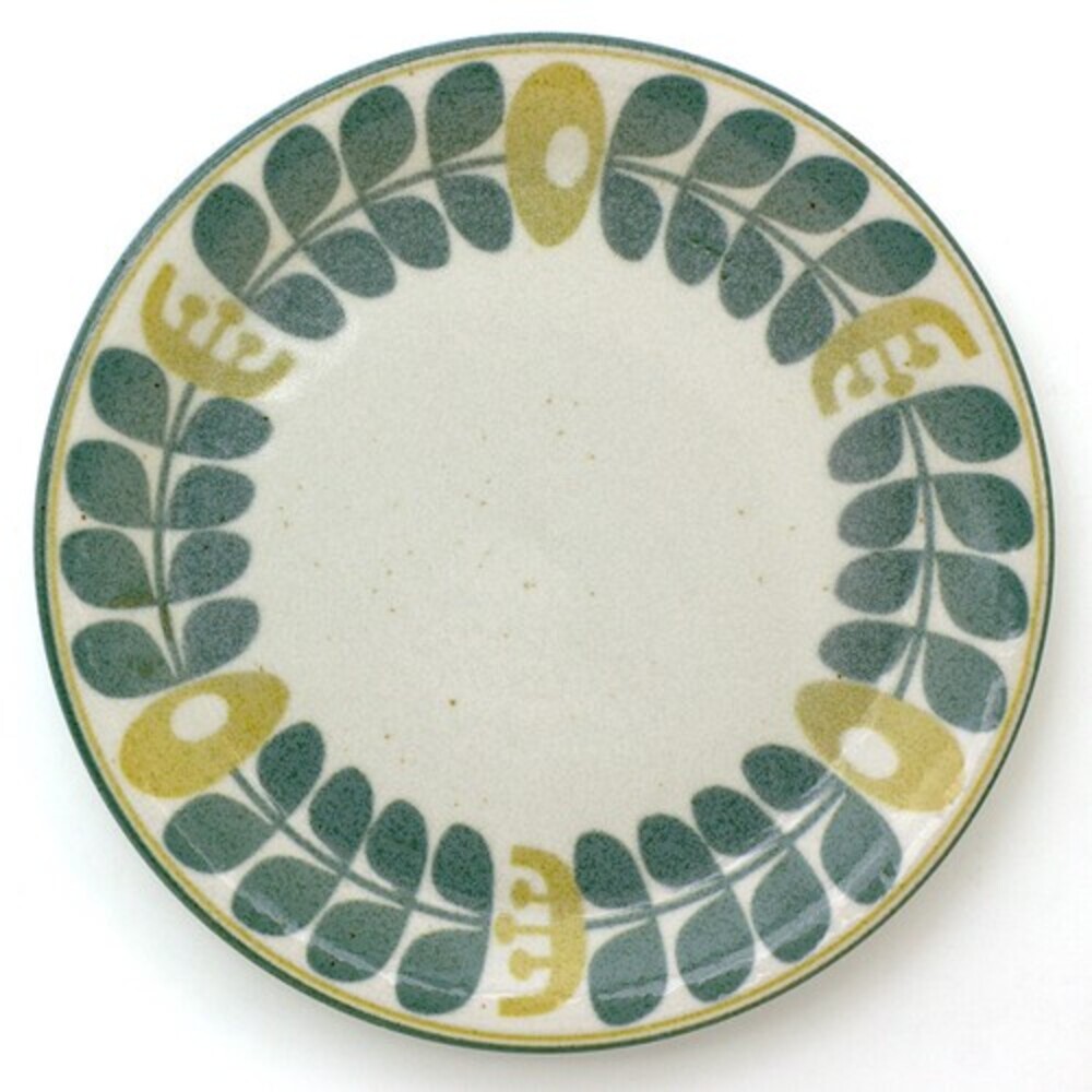【現貨】日本製 北歐風 花卉陶瓷盤｜陶瓷盤 餐盤 盤子 小盤子 蛋糕盤 甜點盤 水果盤 造型盤子 美濃燒