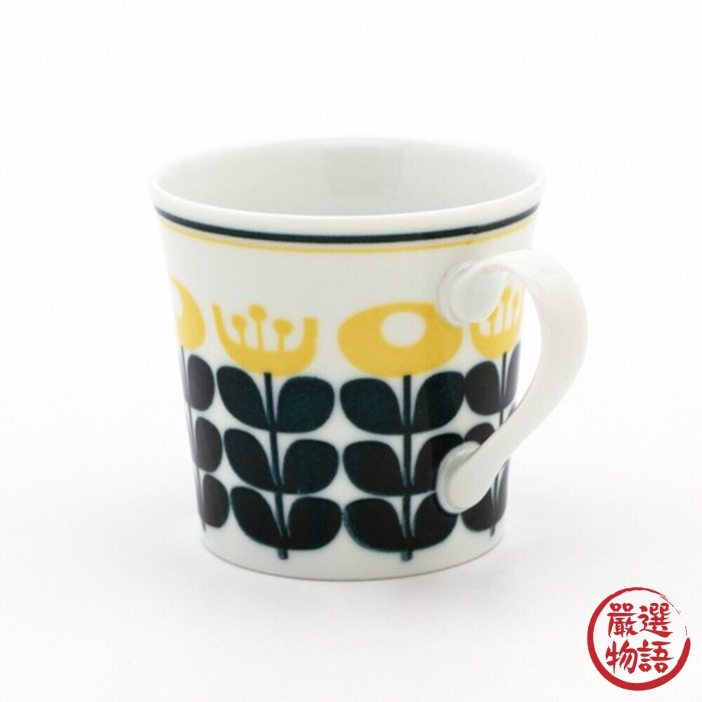 日本製 北歐風 花卉造型馬克杯｜陶瓷杯 馬克杯 咖啡杯 陶瓷咖啡杯 水杯 茶杯 杯子 美濃燒-圖片-3