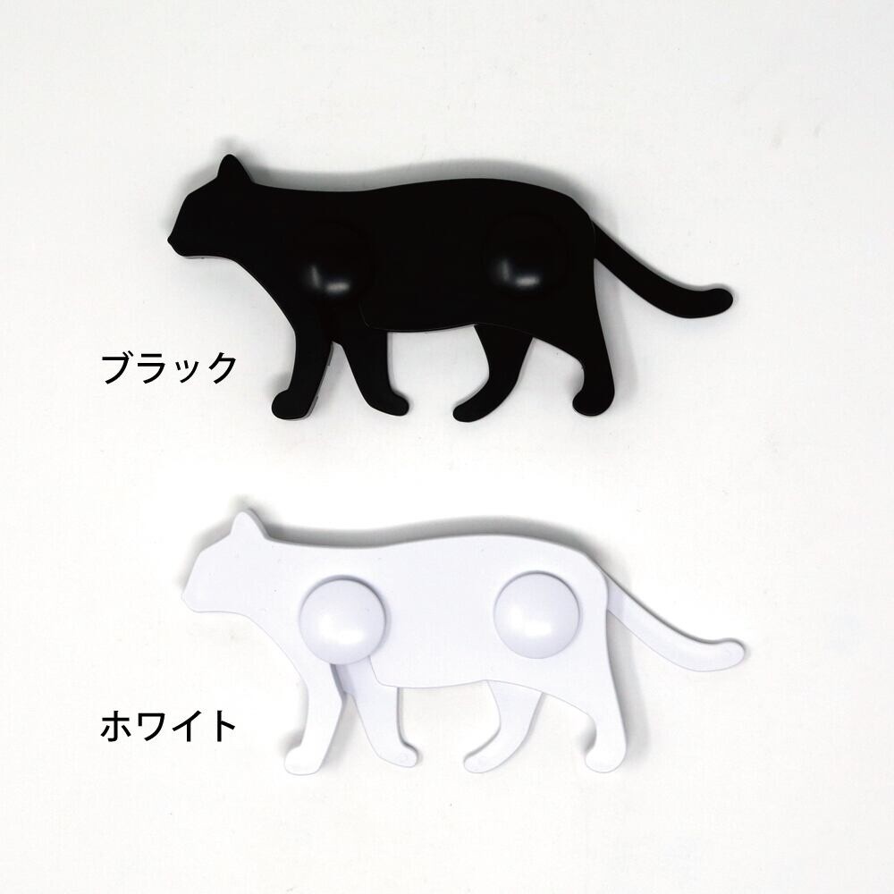 日本製 貓咪造型安全鎖 | 兒童安全鎖 安全鎖 防夾鎖 雙門鎖 櫥櫃鎖 防開鎖 圖片