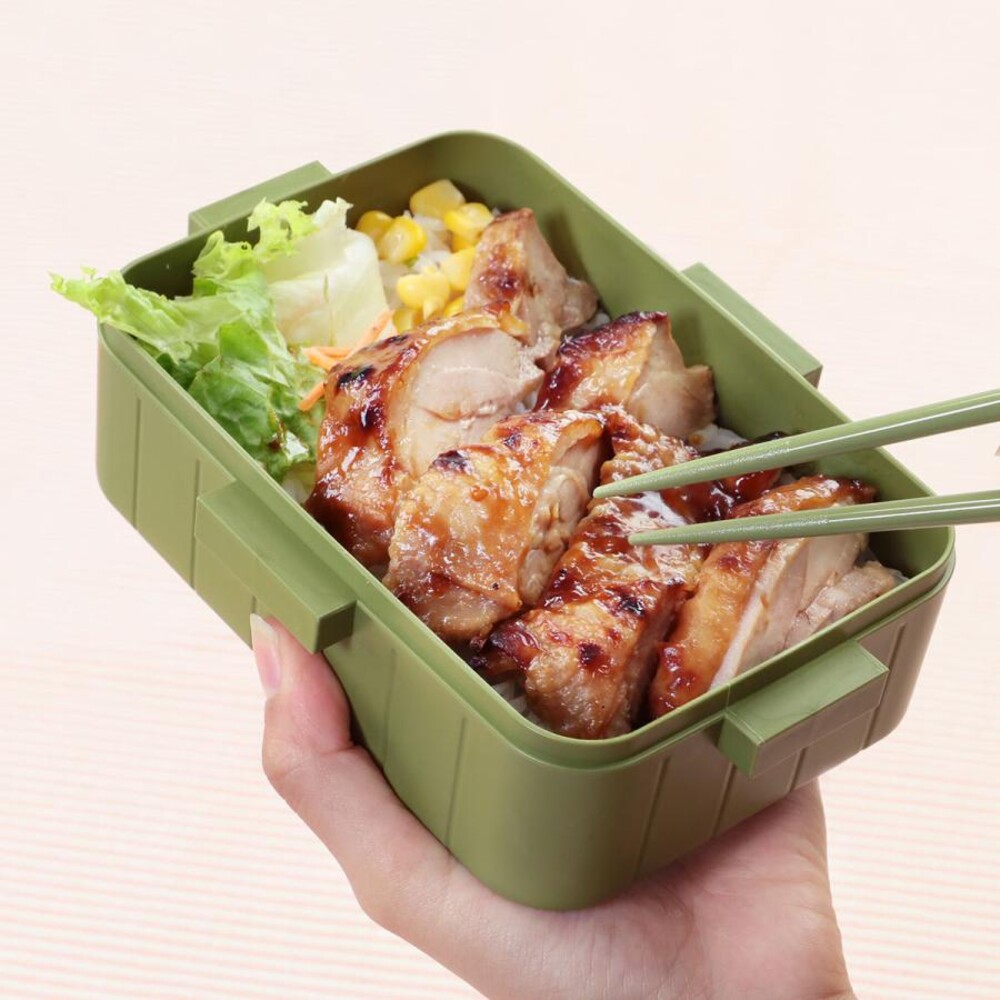 日本製 抗菌便當盒 上學便當 便當盒 餐盒 餐具 環保盒 便當盒 雙層便當盒 雙層餐盒 圖片