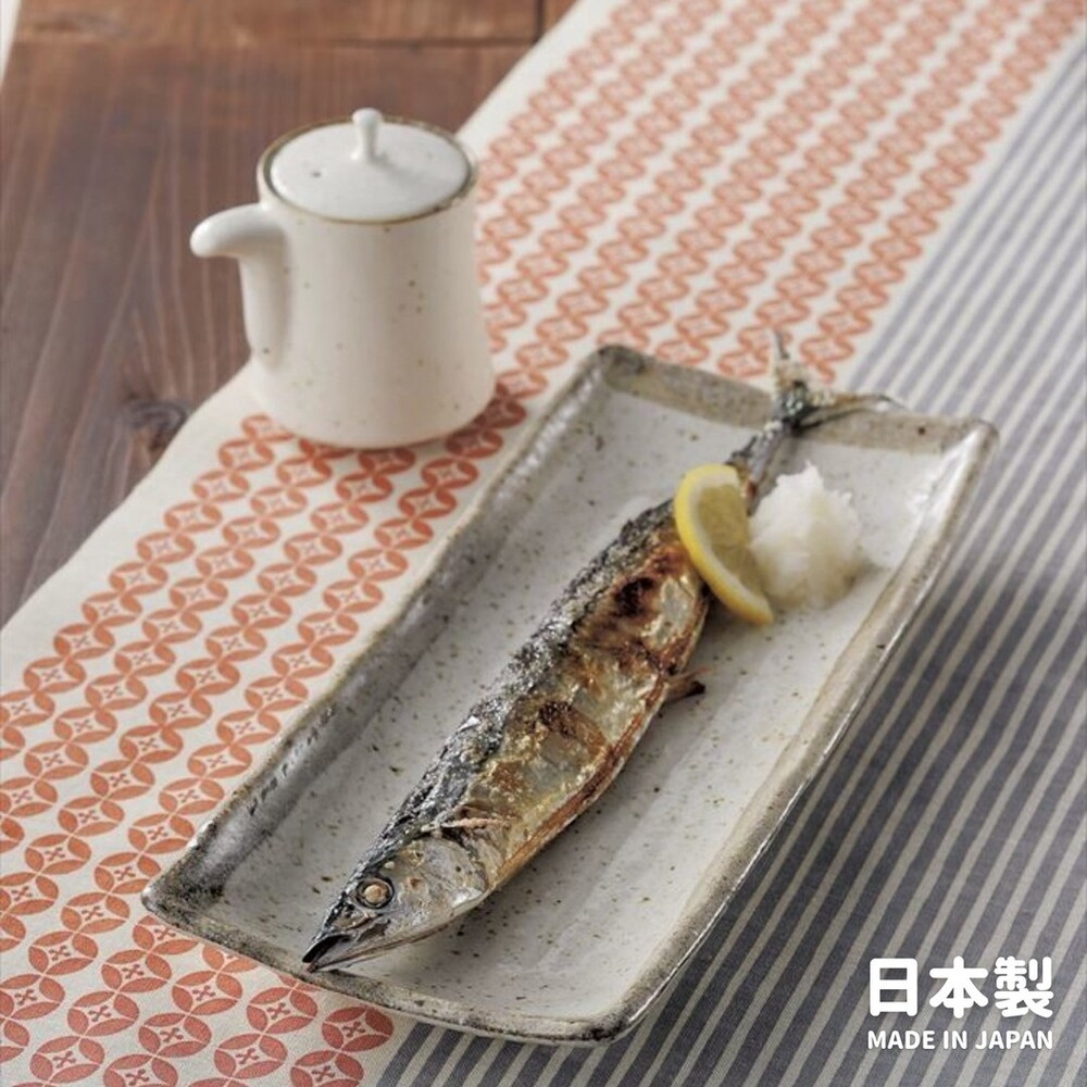 日本製 日式刨花盤 美濃燒 21x13公分 魚盤 長盤 長方盤 菜盤 碟盤 日式盤 日式料理 封面照片