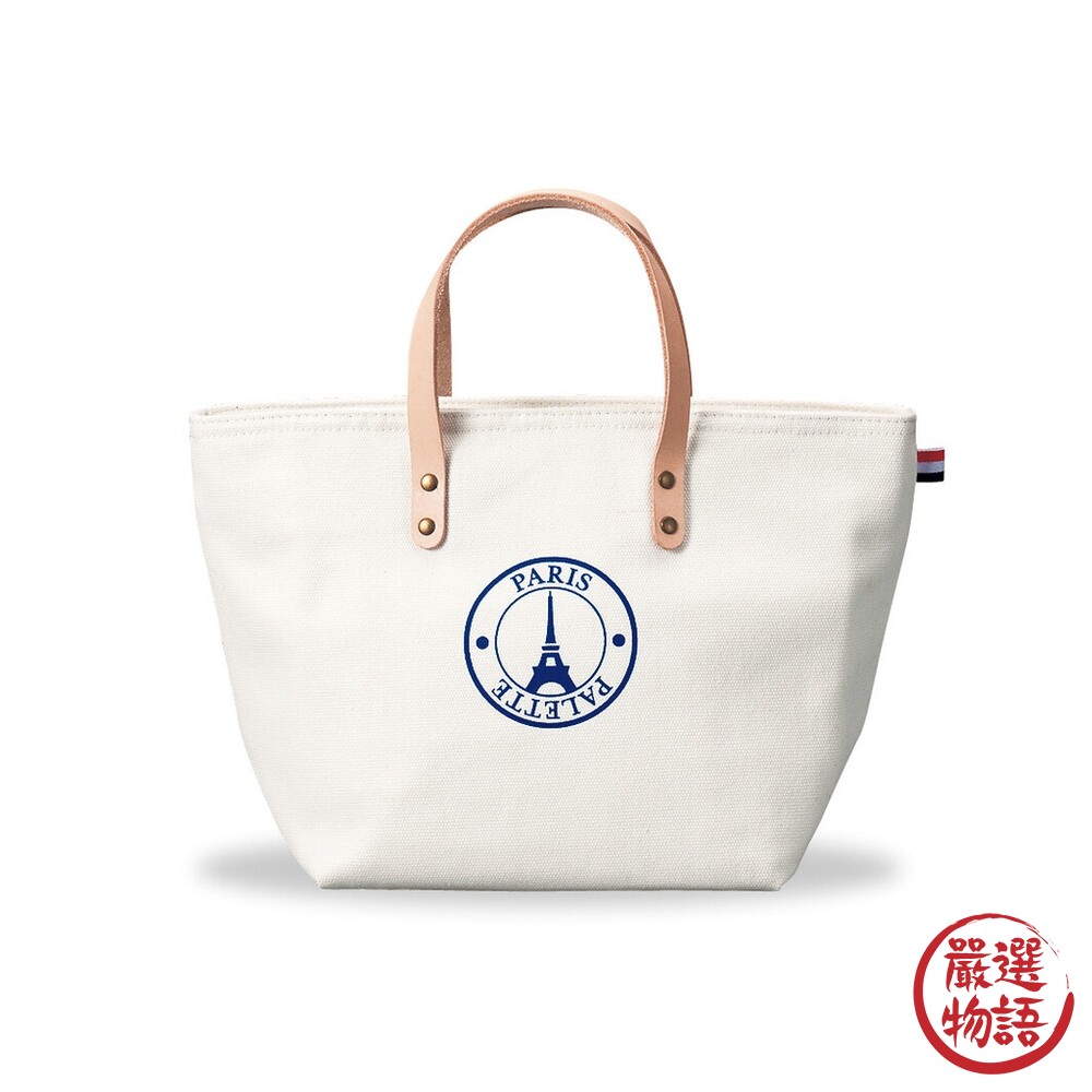 PARIS托特包 手提包 午餐袋 托特包 收納包 提袋 牛皮手提 外出包 便當袋-thumb