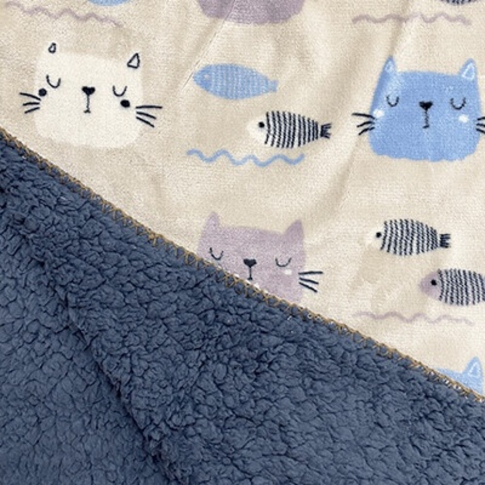 動物毛毯 防靜電毯 單人被 午睡毯 毯子法蘭絨 貓咪 樹懶 被子 被套 毯子 小被子 圖片