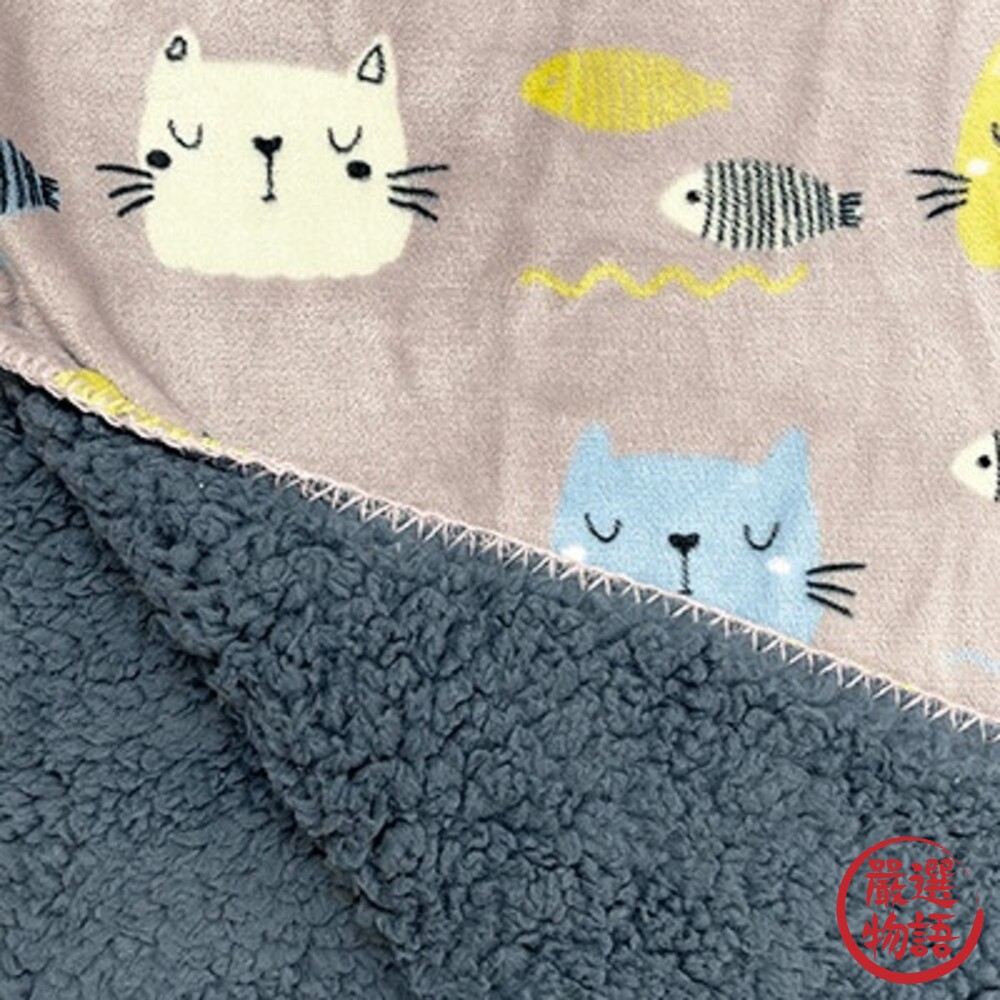 動物毛毯 防靜電毯 單人被 午睡毯 毯子法蘭絨 貓咪 樹懶 被子 被套 毯子 小被子 封面照片