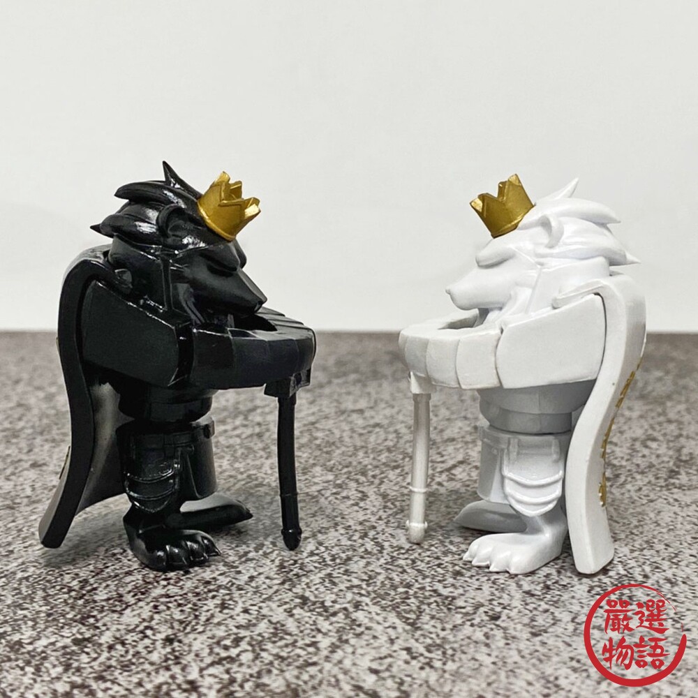 電腦大工 SO-TA 動物西洋棋 西洋棋 國王 騎士扭蛋 轉蛋 公仔 環保扭蛋 象棋 玩具-圖片-1
