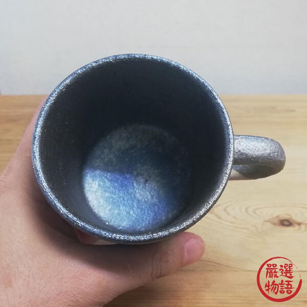 日本製 雙色櫻花陶杯 櫻花杯 陶瓷杯 咖啡杯 櫻花馬克杯 信樂燒 耐熱陶器 茶杯 櫻花茶杯-圖片-4