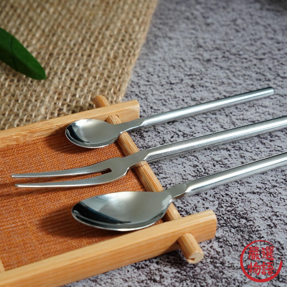 日本製 SALUS 咖啡湯匙 湯匙 攪拌匙 下午茶 餐具組 不鏽鋼餐具 咖啡勺 叉子 水果叉 抹刀-圖片-4