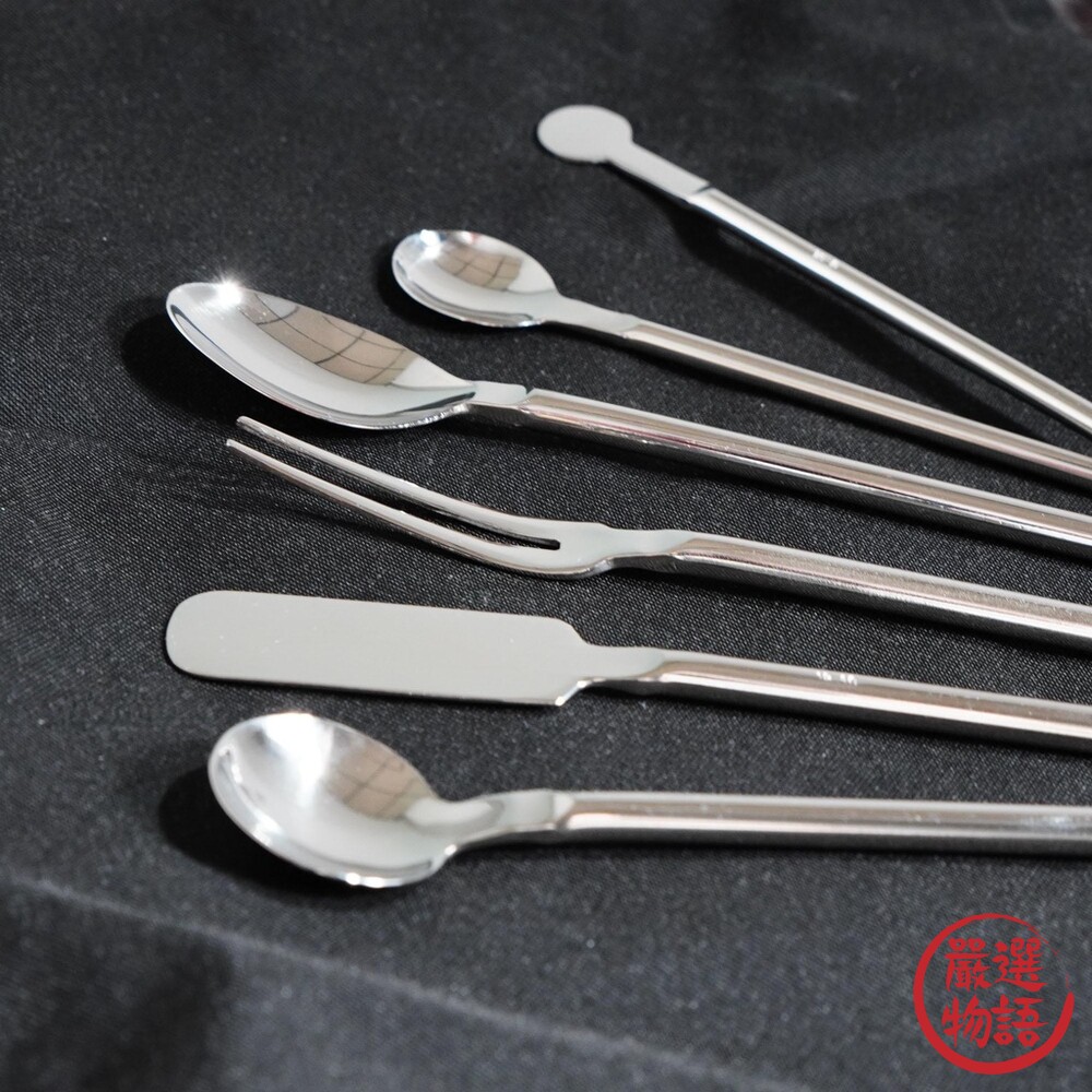 SF-017160 - 日本製 SALUS 咖啡湯匙 湯匙 攪拌匙 下午茶 餐具組 不鏽鋼餐具 咖啡勺 叉子 水果叉 抹刀