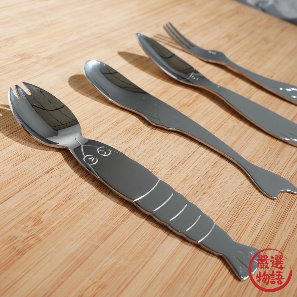 日本製 不鏽鋼餐具 廚房餐具 餐刀 叉 兒童餐具 日本餐具 湯匙 冰淇淋湯匙 水果叉 果醬抹刀-thumb
