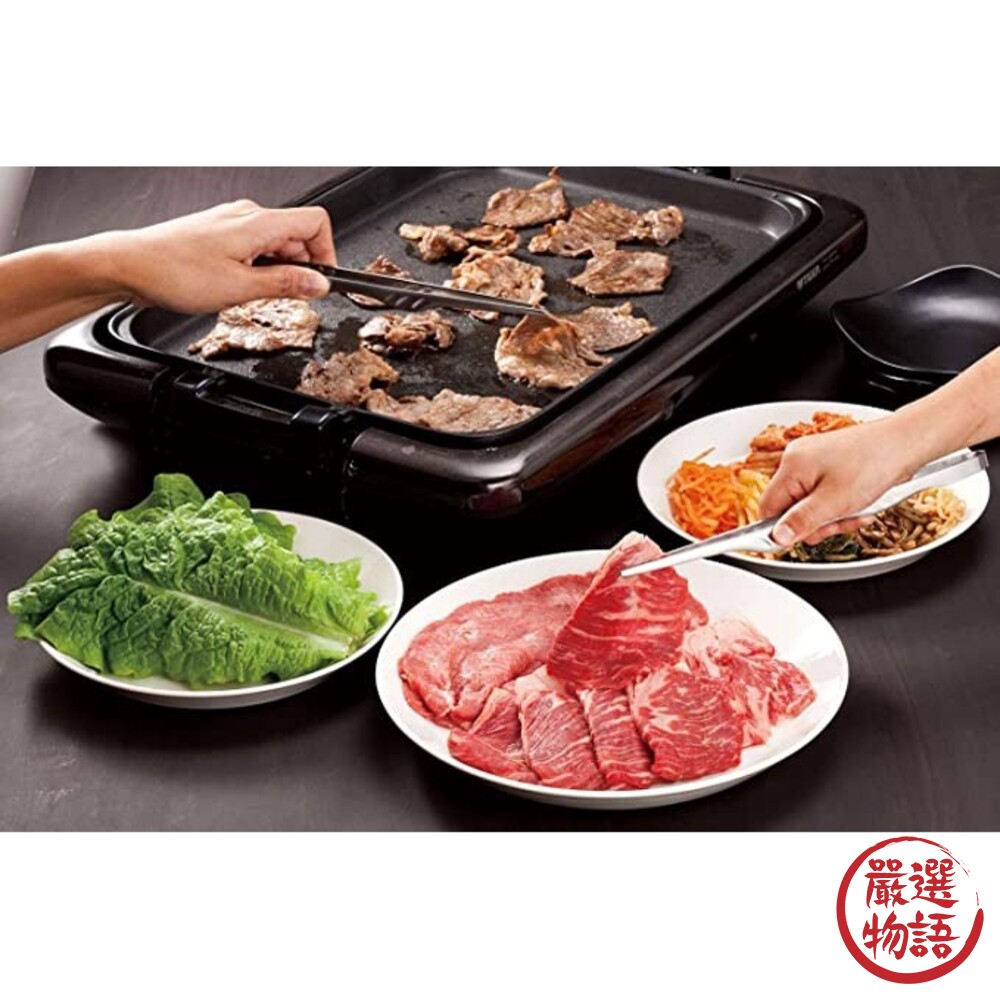 日本製 燒肉夾 烤肉夾 可立式烤肉夾 不鏽鋼夾子 燒烤夾 夾子 公筷夾 食物夾 分菜夾 不鏽鋼夾-thumb