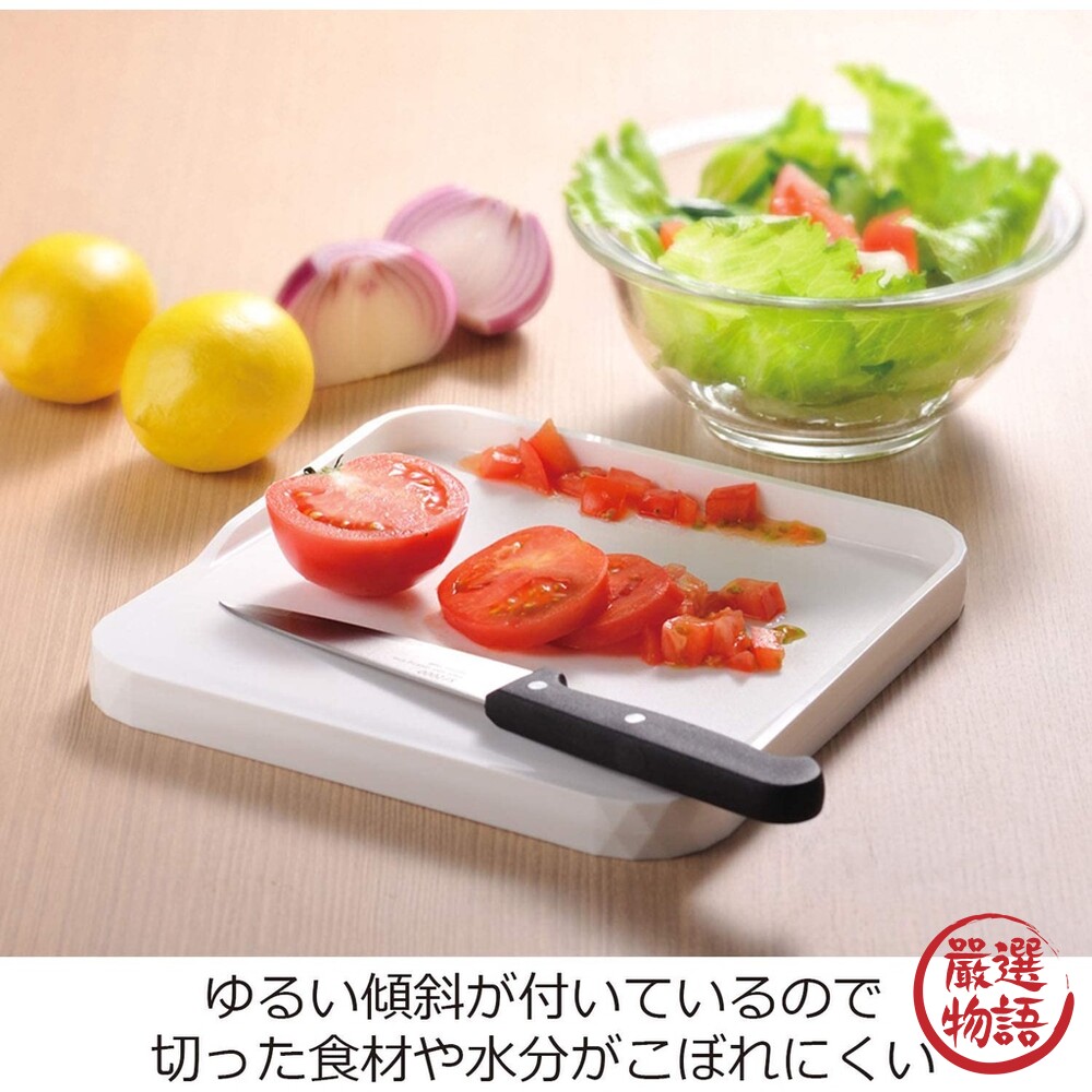 日本製 Reie 防溢迷你砧板 切菜板 砧板 防潑砧板 料理板 防潑板 迷你切菜板 料理用具-圖片-1