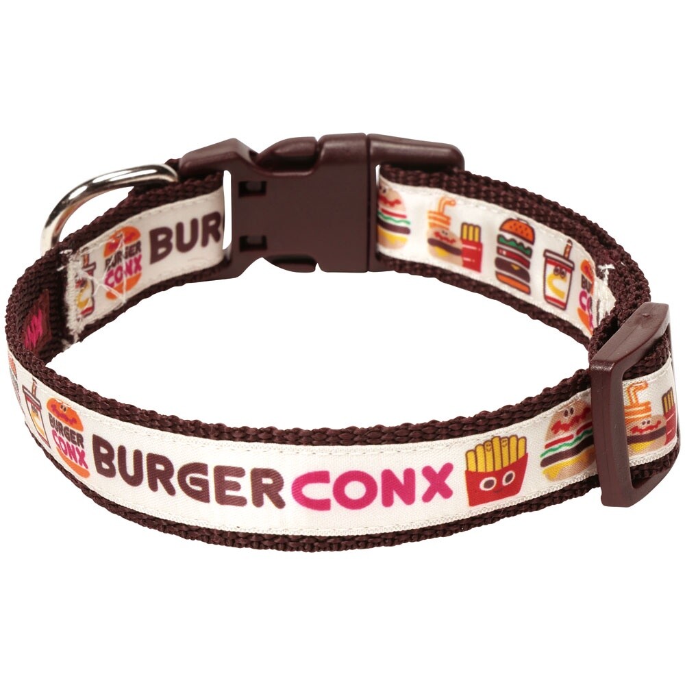 BURGER CONX 寵物項圈 項圈 拉繩 寵物背帶 狗鏈  牽繩