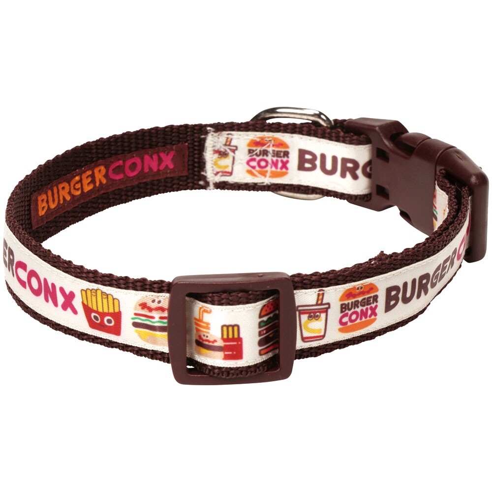 BURGER CONX 寵物項圈 胸背帶 項圈 拉繩 寵物背帶 狗鏈 防暴衝胸背 牽繩 圖片