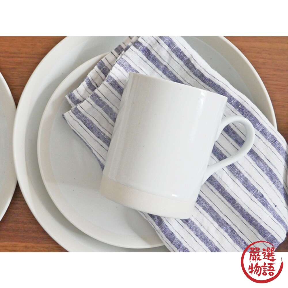 日本製 美濃燒 光瓷馬克杯 陶瓷馬克杯 輕量杯 陶瓷杯 咖啡杯 水杯 杯子 茶杯 馬克杯-圖片-4