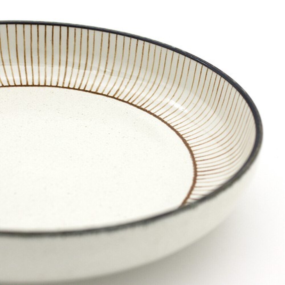 日本製 日式餐碗 美濃燒 復古 十草 湯盤 甜點盤 復古盤 陶瓷盤 小盤 菜盤 盤子 圖片