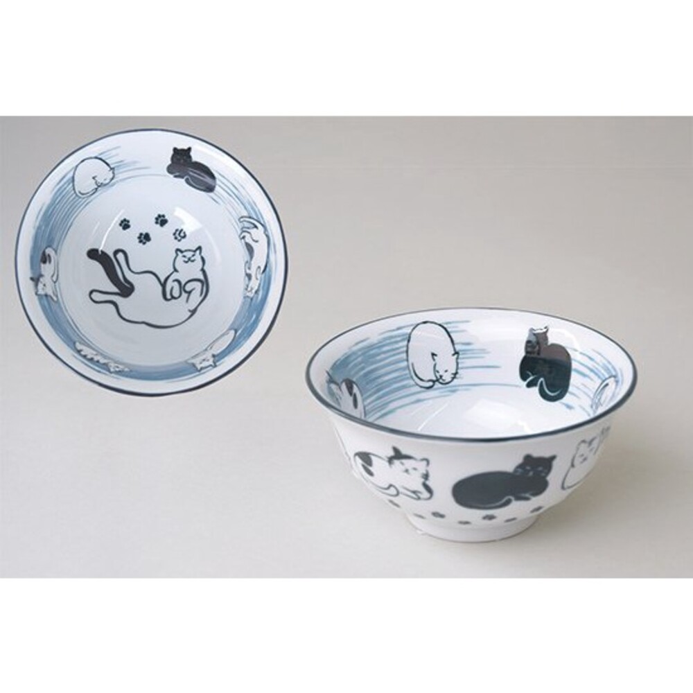 貓咪碗 陶瓷餐碗 飯碗 陶瓷碗 兒童飯碗 餐碗 小碗 湯碗 日式碗 茶碗 白貓 黑貓 餐具