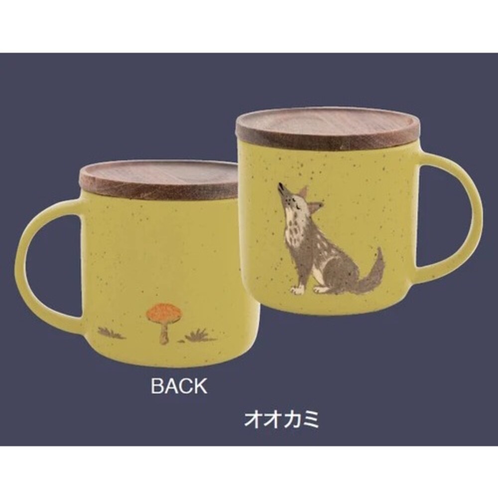 日本製 美濃燒 附蓋馬克杯 陶瓷馬克杯 帶蓋馬克杯 陶瓷杯子 馬克杯 咖啡杯 杯墊 陶瓷杯 杯子 圖片