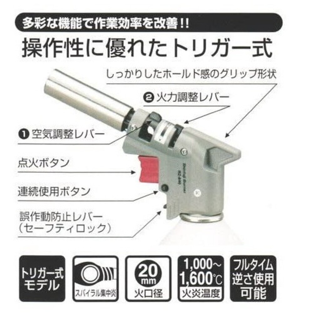 日本製 新富士 卡式噴火槍 噴火槍 噴槍頭 瓦斯噴槍 瓦斯罐 噴槍 點火槍 噴槍瓦斯 炙燒噴槍