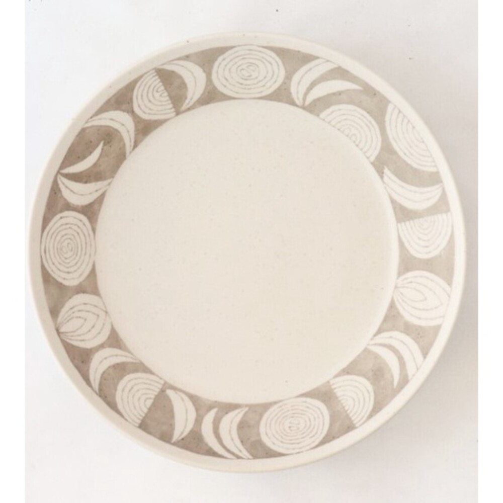日本製 職人手繪 陶瓷盤 圓型餐盤 美濃燒 大盤 餐盤 菜盤 沙拉盤 咖哩盤 盤子 義大利麵盤