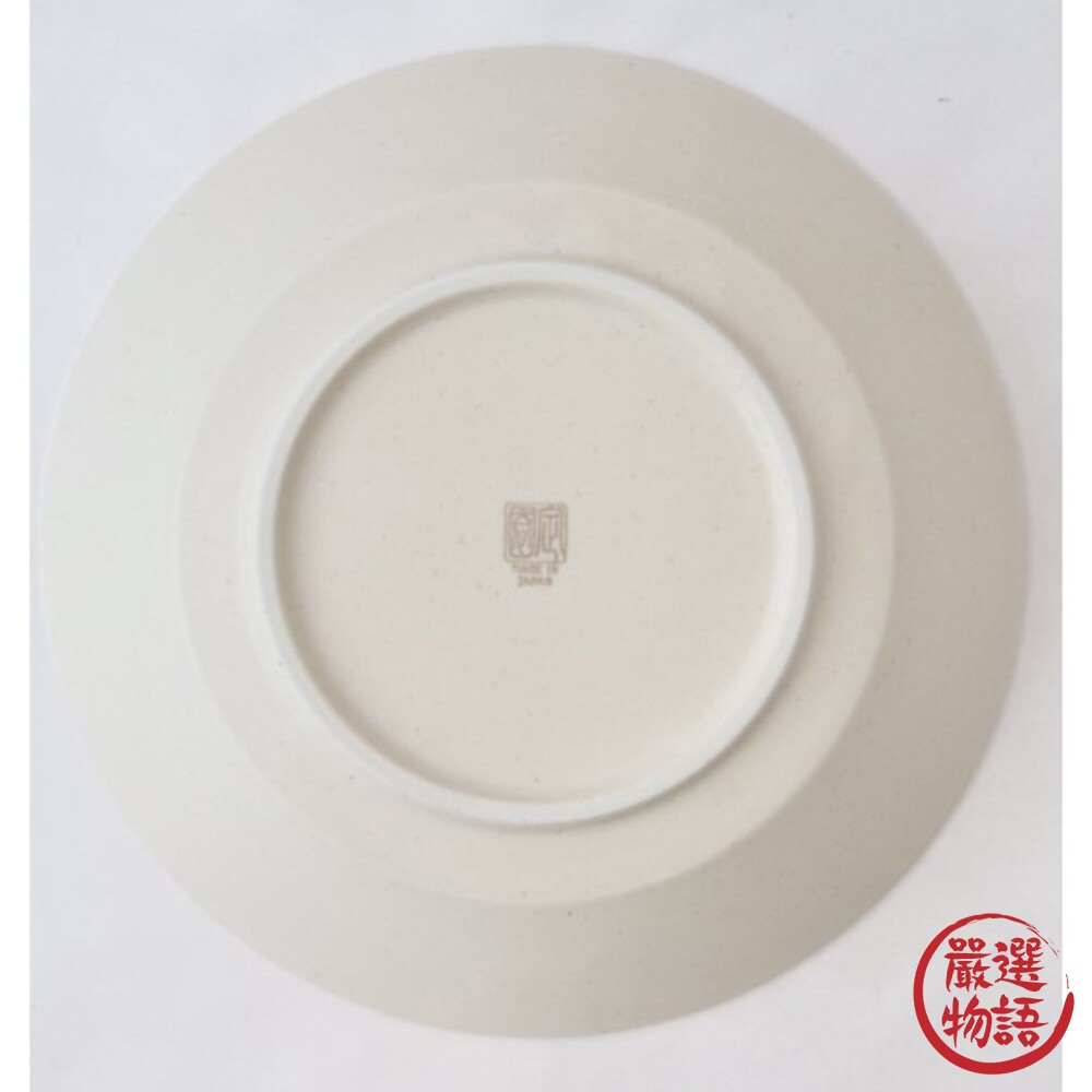 日本製 職人手繪 陶瓷盤 圓型餐盤 美濃燒 大盤 餐盤 菜盤 沙拉盤 咖哩盤 盤子 義大利麵盤-thumb