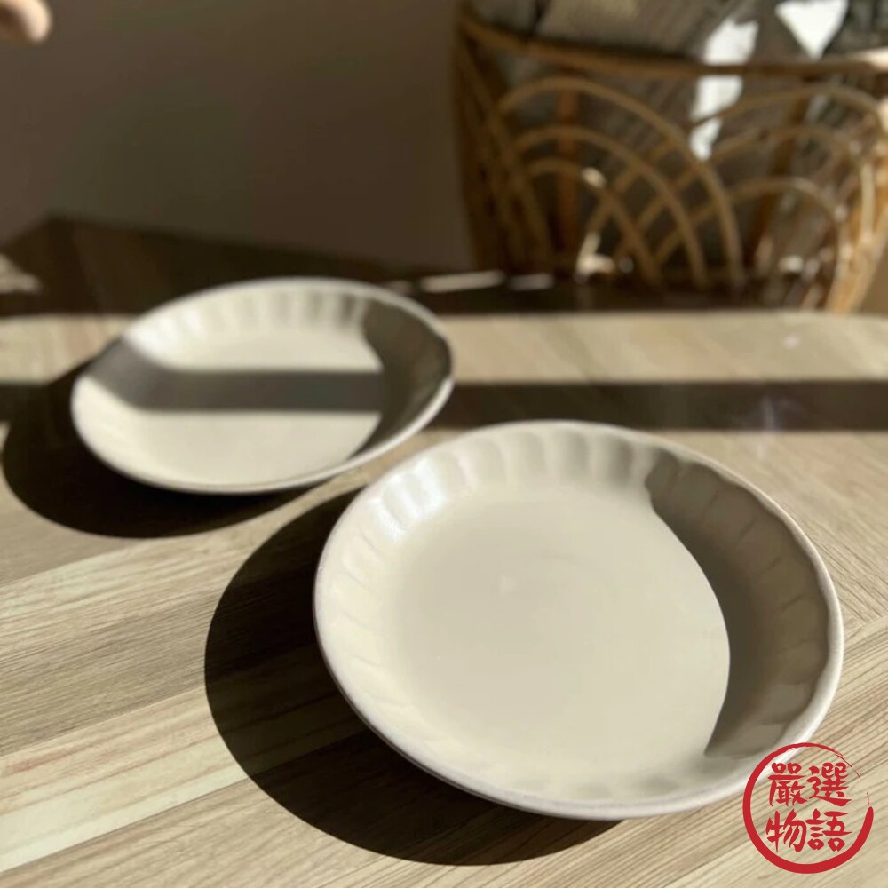 日本製 FIORE 復古花邊餐具 美濃燒 餐盤 餐碗 飯碗 盤子 日本餐具-thumb