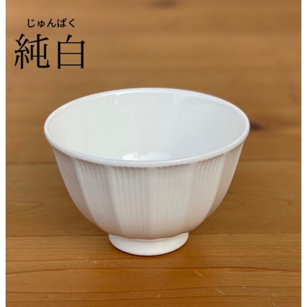 日本製 陶瓷碗 復古純白釉 餐碗 飯碗 湯碗 茶碗 條紋碗 丼飯碗 碗 餐具 日式餐具