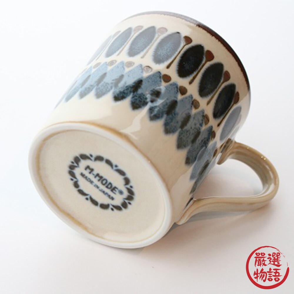 日本製 Clasico 幾何馬克杯 復古馬克杯 日式陶瓷杯 咖啡杯 輕量杯 馬克杯 水杯 杯子 杯-圖片-4
