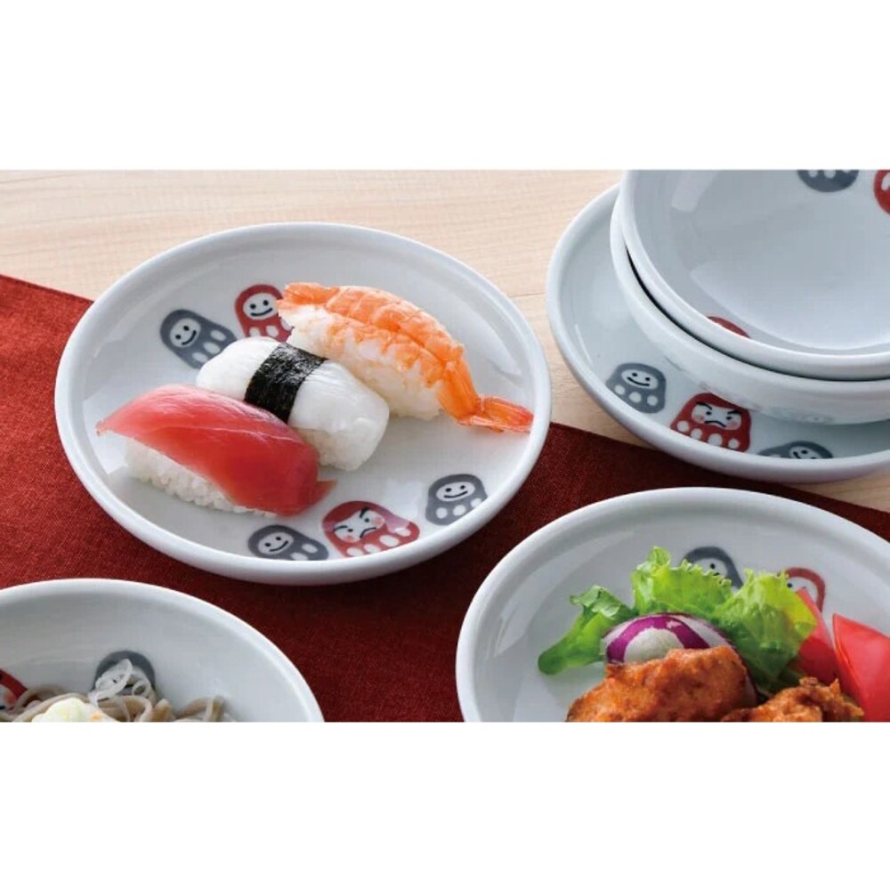 日本製 波佐見燒 達摩盤 餐盤 達摩碗 餐碗 Hasami 天龍窯 方盤 湯碗 丼飯碗 圖片