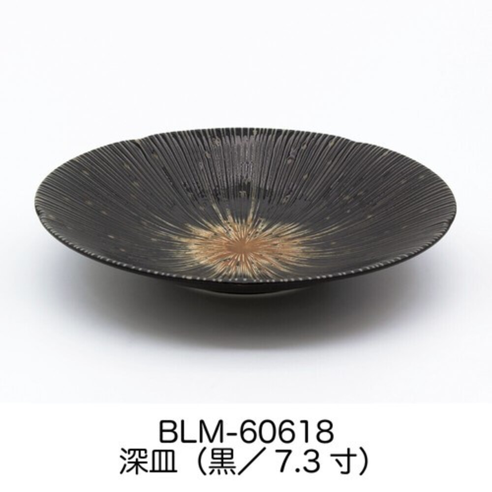 日本製 美濃燒 陶瓷餐盤 千段十草 陶瓷盤 碗盤 深盤 餐盤 菜盤 盤子 陶瓷盤子 沙拉盤