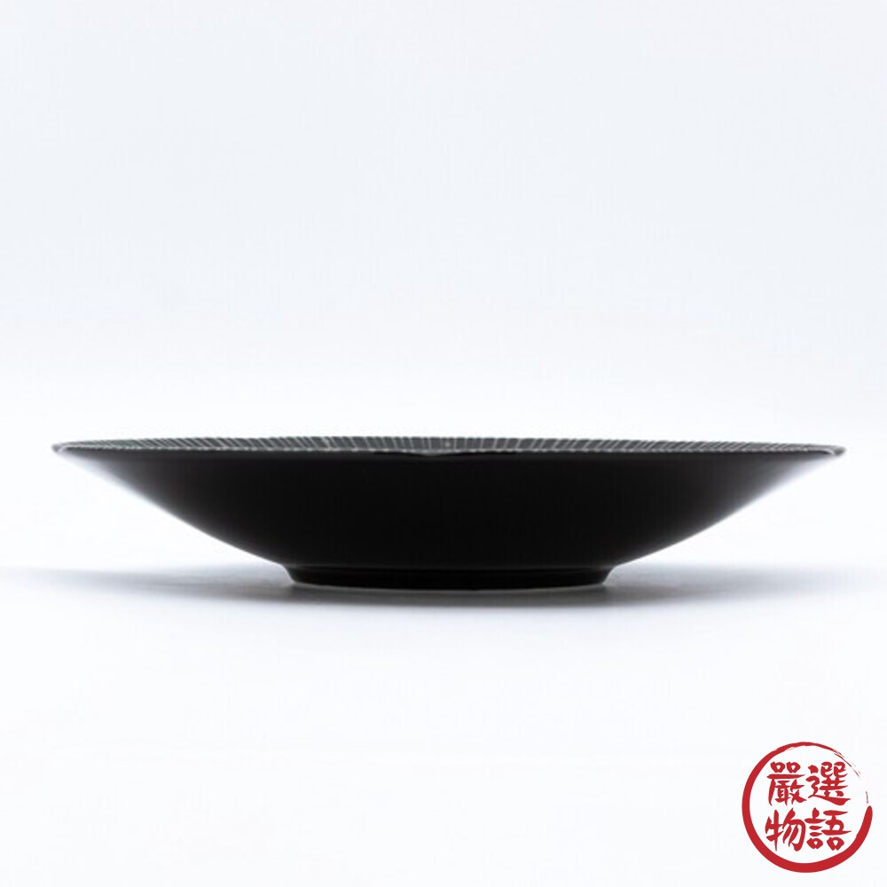 日本製 美濃燒 陶瓷餐盤 千段十草 陶瓷盤 碗盤 深盤 餐盤 菜盤 盤子 陶瓷盤子 沙拉盤-圖片-3