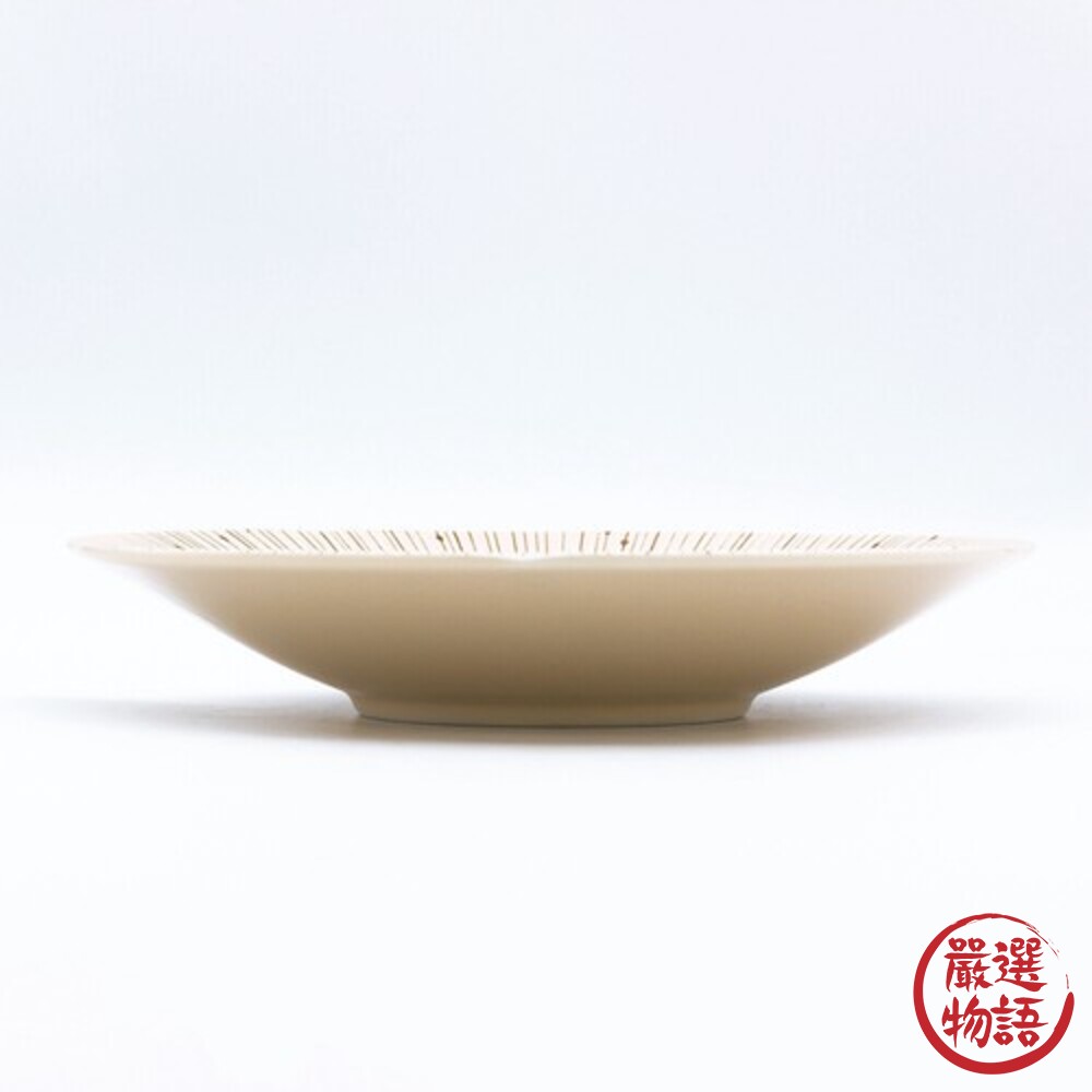 日本製 美濃燒 陶瓷餐盤 千段十草 陶瓷盤 碗盤 深盤 餐盤 菜盤 盤子 陶瓷盤子 沙拉盤-圖片-6