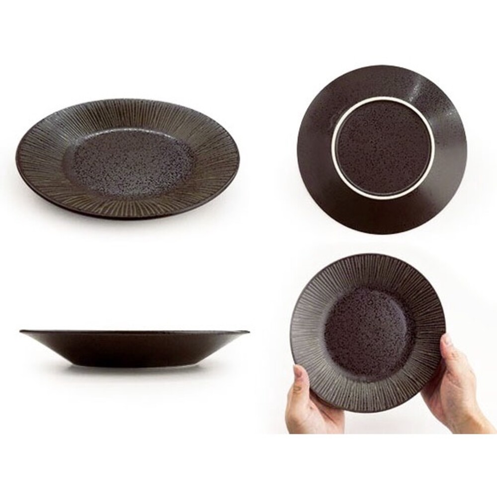 日本製 細線盤 美濃燒 陶瓷盤 餐盤 菜盤 沙拉盤 咖哩盤 義大利麵盤 海鮮盤 盤子 早午餐盤 圖片