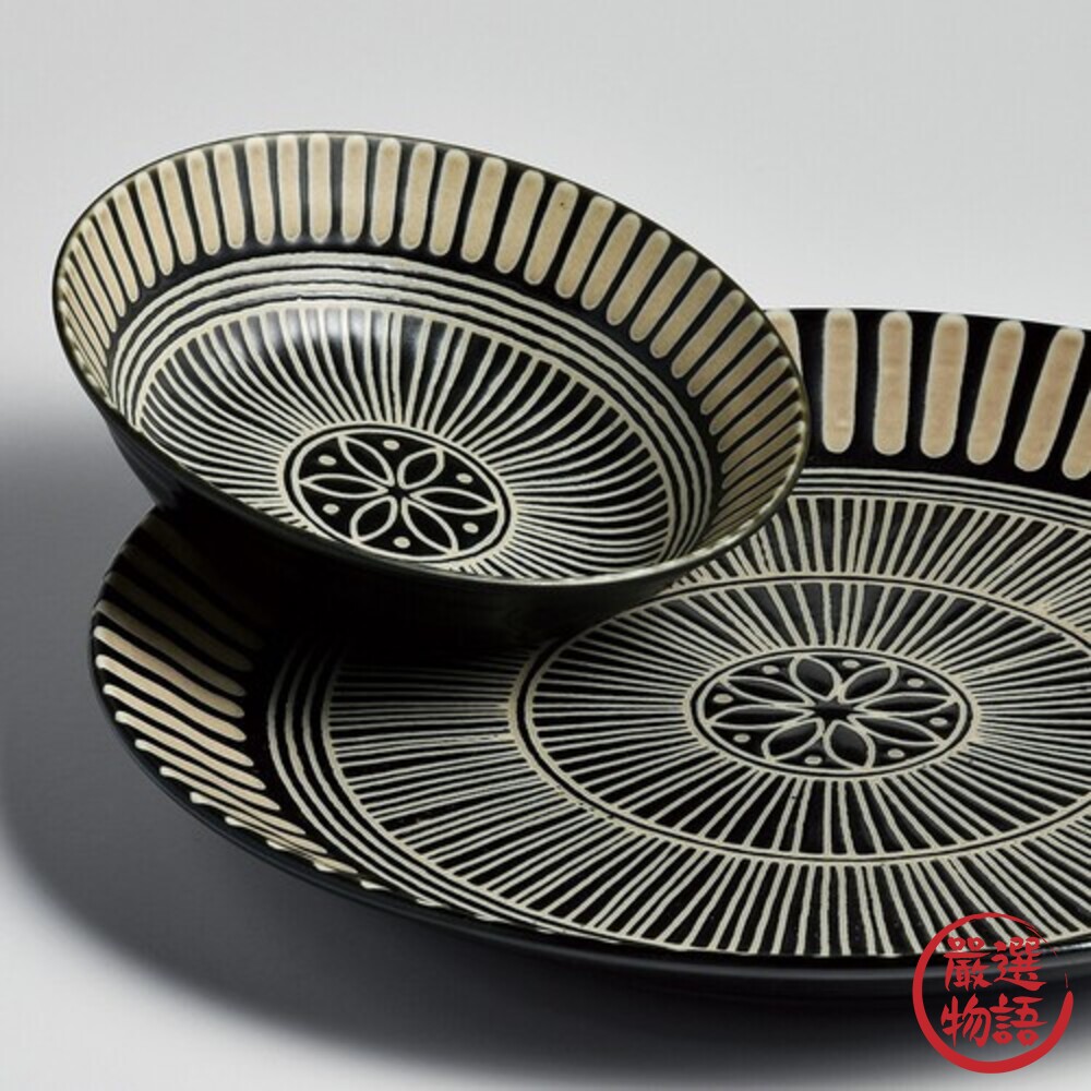 日本製 美濃燒 陶瓷盤 餐盤 盤子 點心盤 甜點盤 水果盤 菜盤 盤子 沙拉盤 麵包盤 碗盤 盤-圖片-4