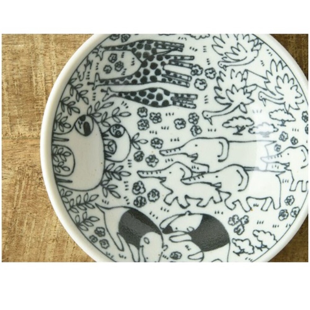 日本製 美濃燒 動物餐盤 深盤 餐盤 盤子 兒童餐盤 甜點盤 點心盤 水果盤 盤 日本餐盤