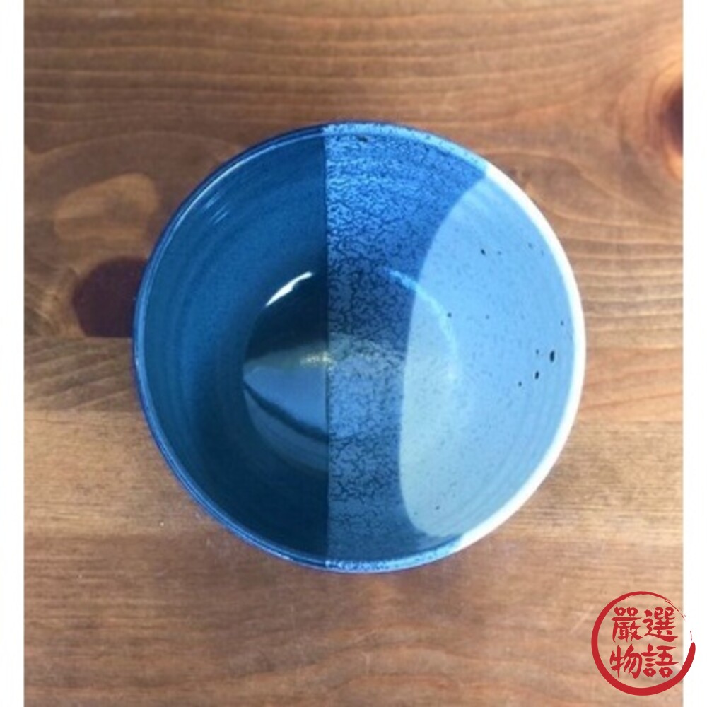 日本製 美濃燒 陶瓷碗 碗 日式碗 藍白釉變 輕量飯碗 湯碗 茶碗蒸 飯碗 丼飯碗 抹茶碗 茶碗-thumb