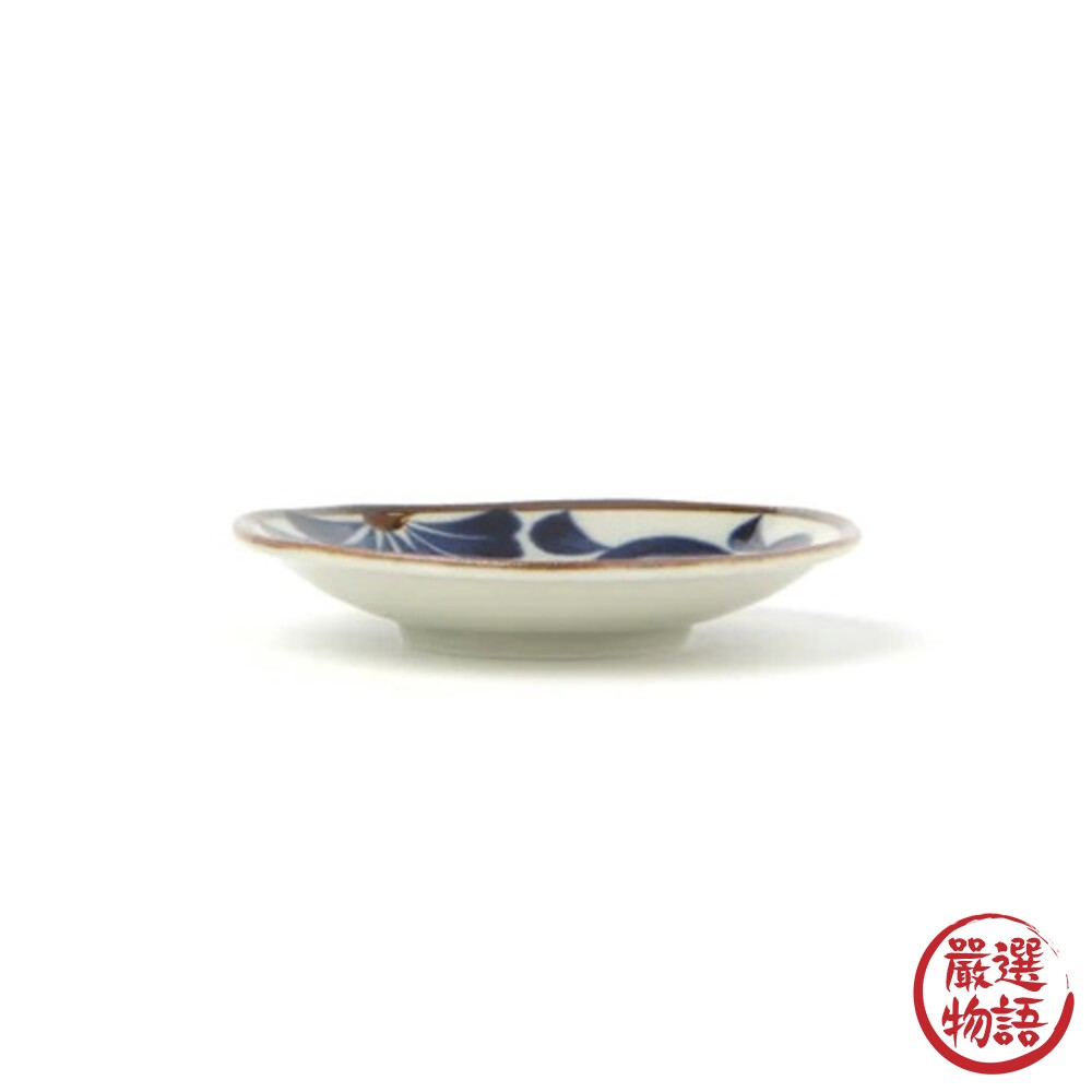 日本製 美濃燒 藍彩唐草餐盤 碗盤 餐盤 前菜盤 炸物盤 點心盤 甜點盤 麵包盤 沙拉盤 盤 盤子-thumb