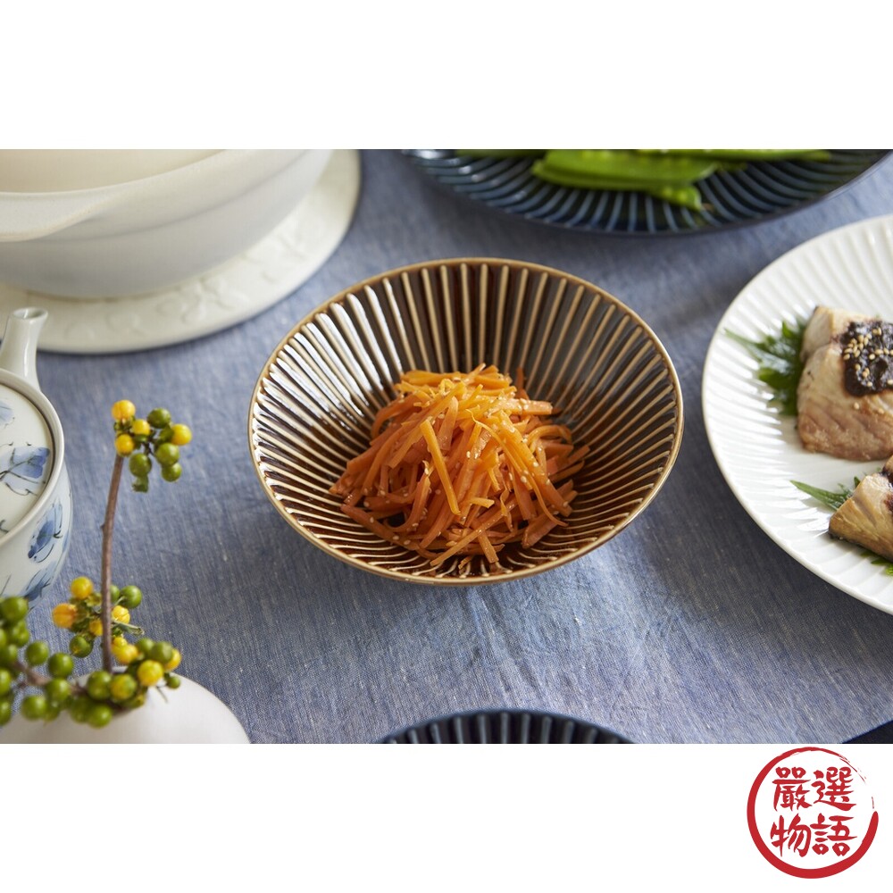 日本製 北歐線條碗 湯碗 麵碗 拉麵碗 飯碗 陶瓷碗 燉菜碗 餐碗 沙拉碗 日式餐具-圖片-1