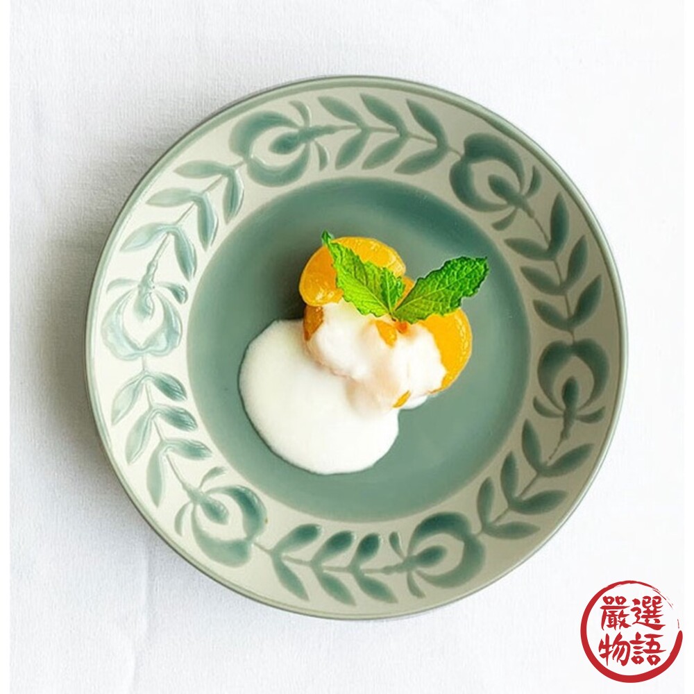 日本製 浮雕盤 美濃燒 餐盤 前菜盤 點心盤 甜點盤 麵包盤 沙拉盤 盤 盤子 義大利麵盤 圖片